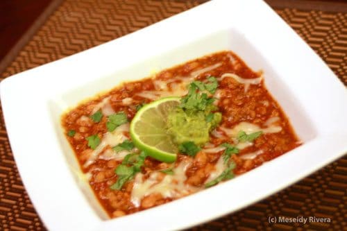 chili0151 Turkey Chili with Baby White Beans