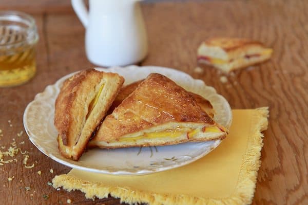 Peaches & Cream Scones