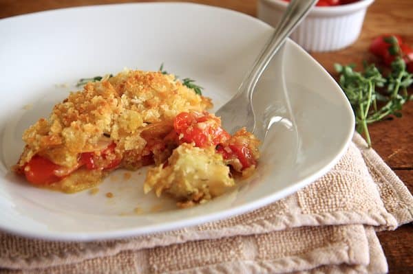 Tomato & Potato Gratin
