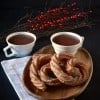 Spanish Hot Chocolate and Coconut Churros