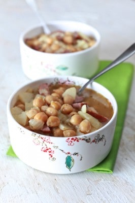Spanish Bean Soup - by TheNoshery.com
