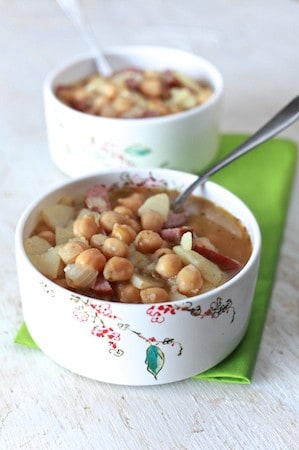 Spanish Bean Soup - by TheNoshery.com