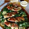 Chicken Saltimbocca with Massaged Kale Salad