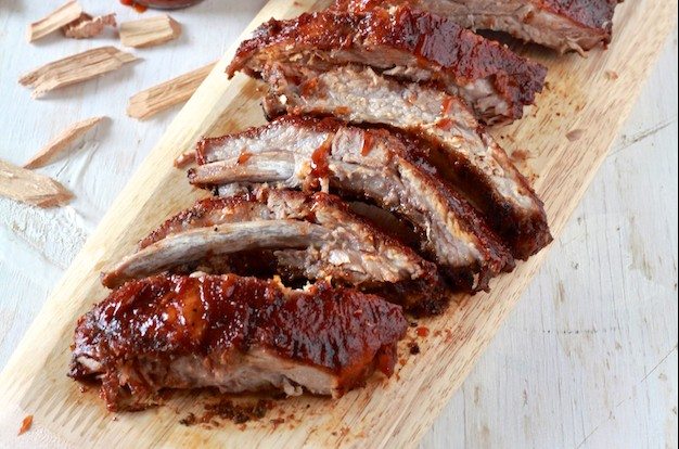 Spicy BBQ Oven Smoked Ribs