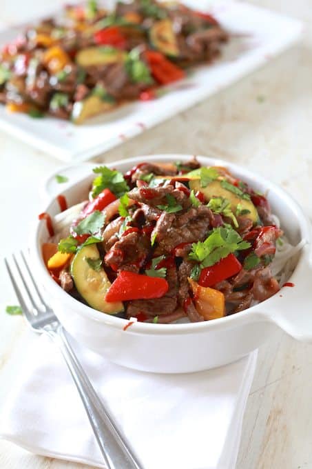 Spicy Beef and Peppers