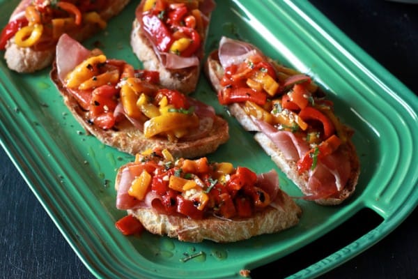 Roasted Peppers in Olive Oil