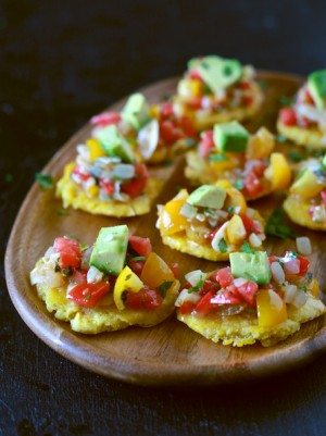 Bruschetta Tostones