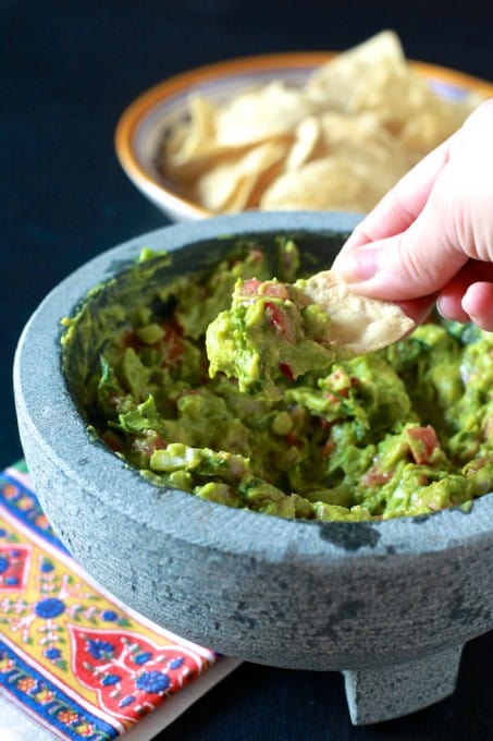 How to season a grant mortar and pestle & guacamole - TheNoshery.com