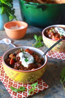 Lamb and Harissa Stew - TheNoshery.com