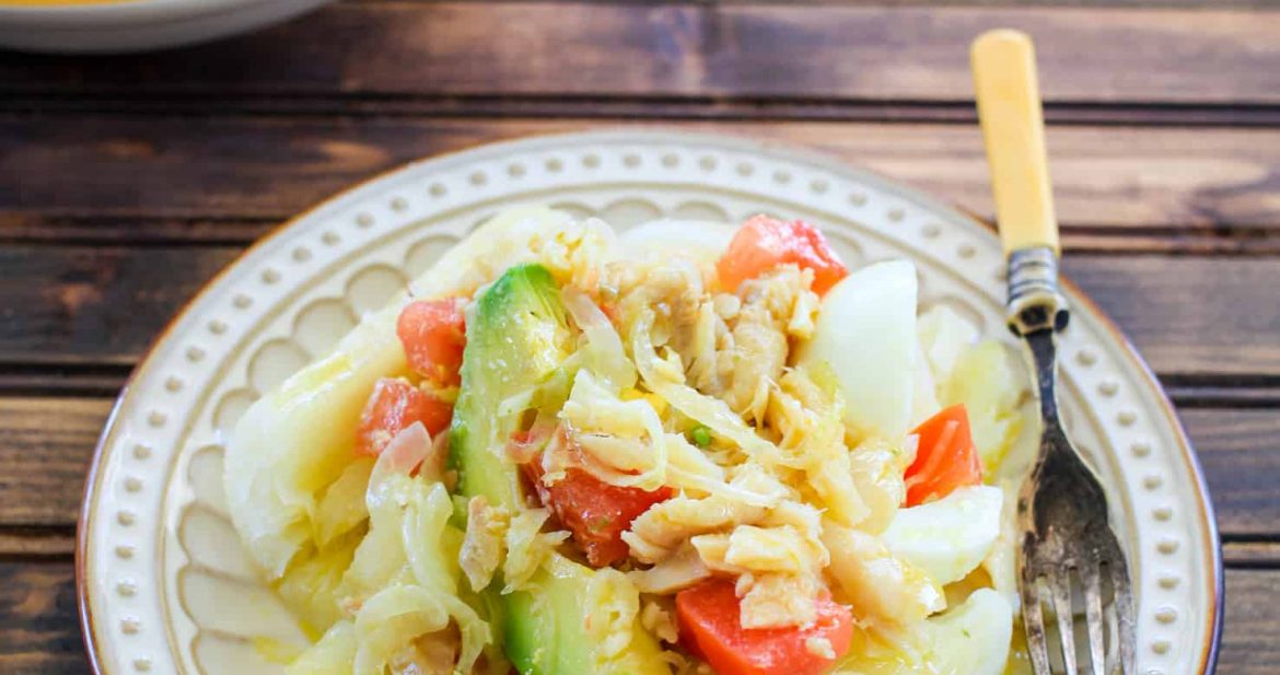 Ensalada de Bacalao (Salted Cod Salad) The Noshery