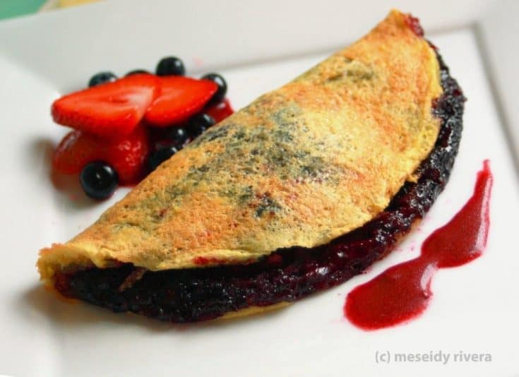 Very Berry Souffle Omelet