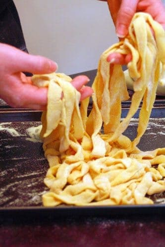 Homemade Pasta No Machine Needed