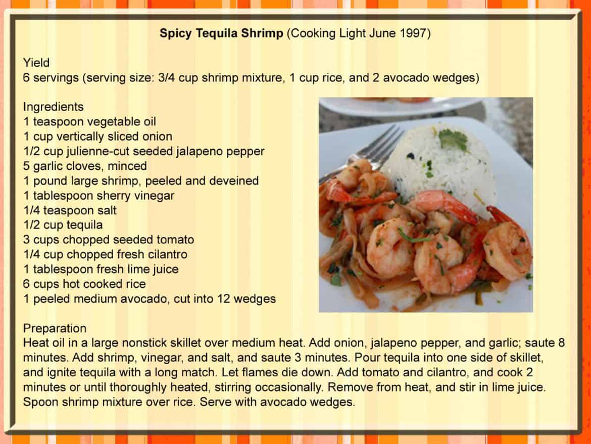 Spicy Tequila Shrimp - The Noshery