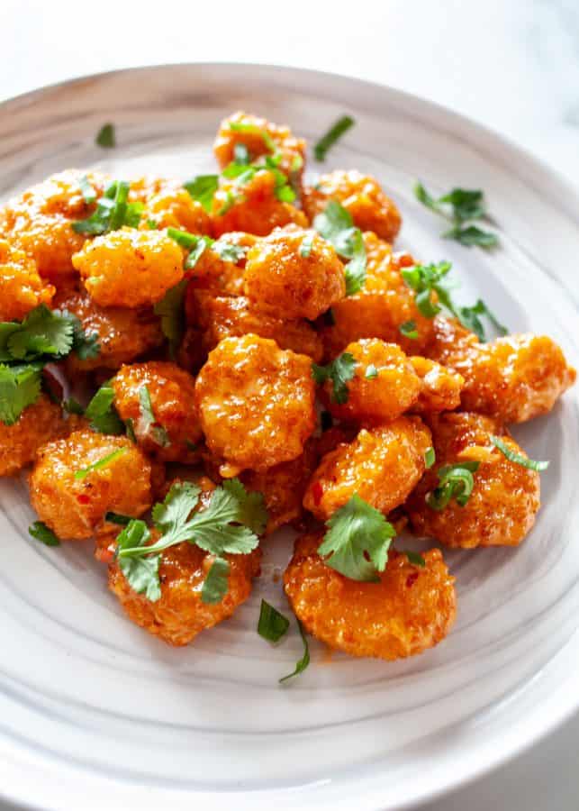 Spicy and Creamy Bang Bang Chicken - Bang Bang Shrimp Copycat