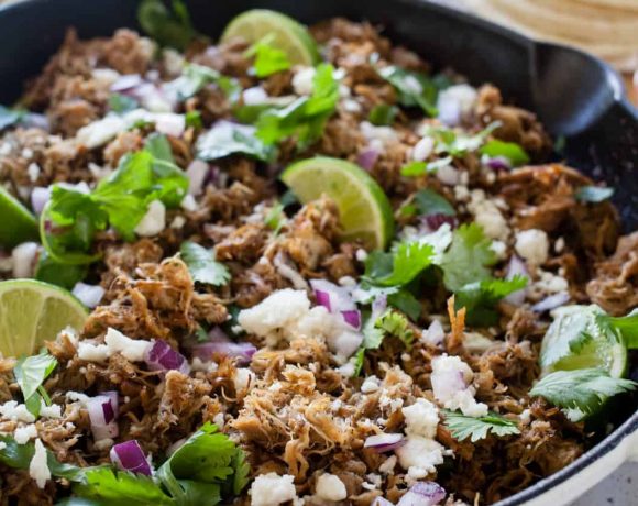 Slow Cooker Pork Carnitas | TheNoshery.com