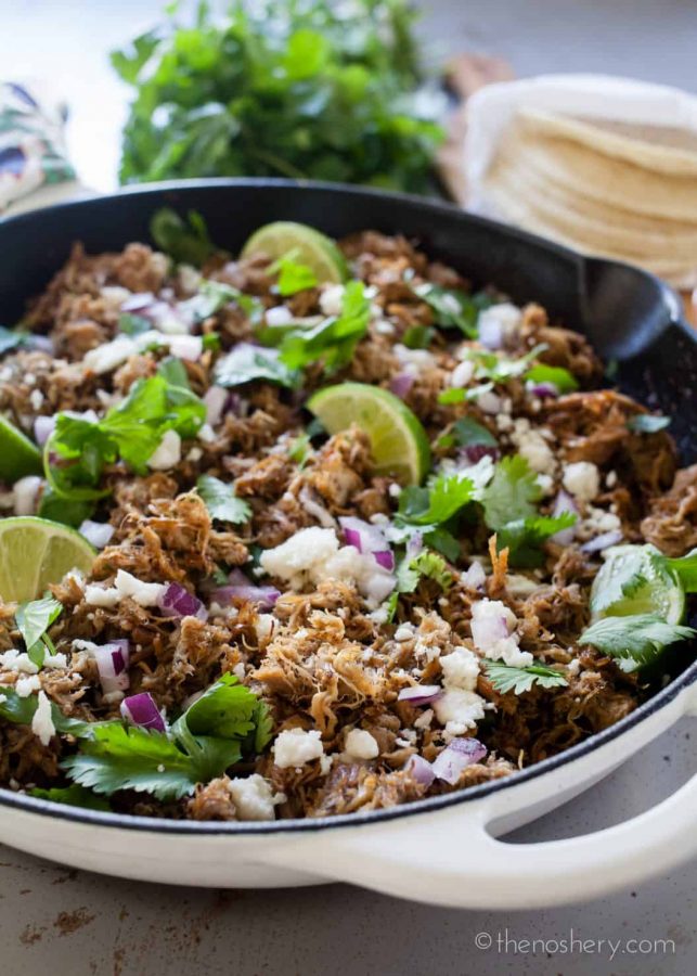 Slow Cooker Pork Carnitas | TheNoshery.com