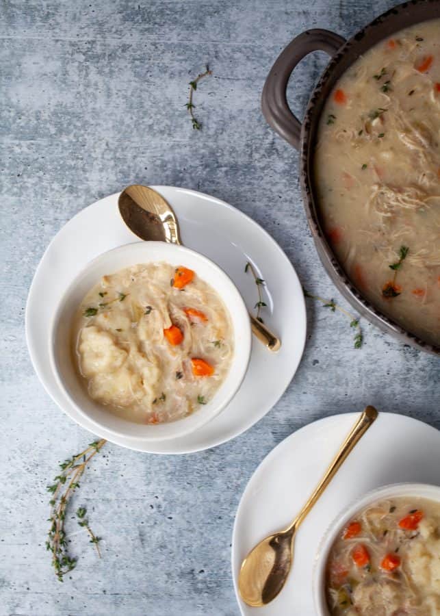 Instant Pot Chicken and Dumplings The Noshery