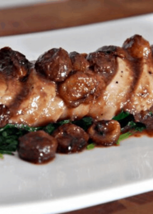 Roasted Grape DemiGlace Pork Tenderloin The Noshery