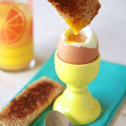 Egg Cups for Soft Boiled Eggs Soft Boiled Egg Holder Egg Topper - Includes  2 E