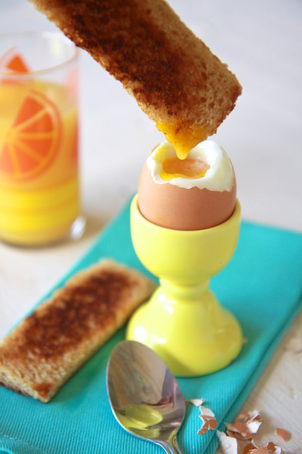 Egg Cup Porcelain Breakfast Hard Soft Boiled Eggs Dipping Holder Grey 