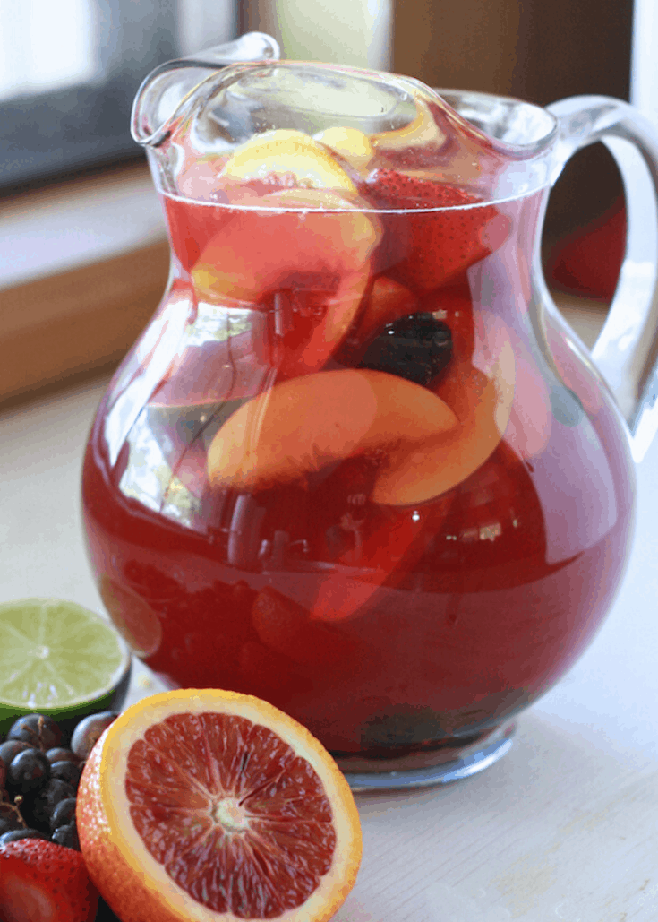 Labor Day Faux Sangria