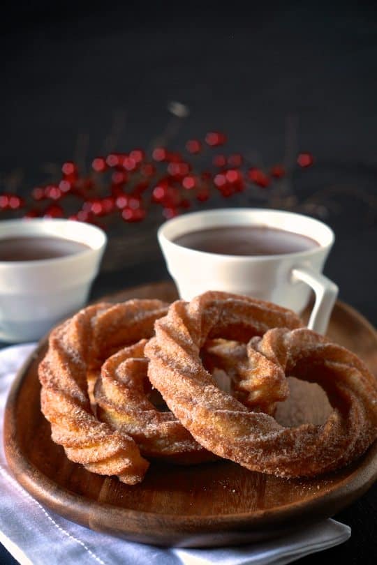 Spanish Hot Chocolate and Churros