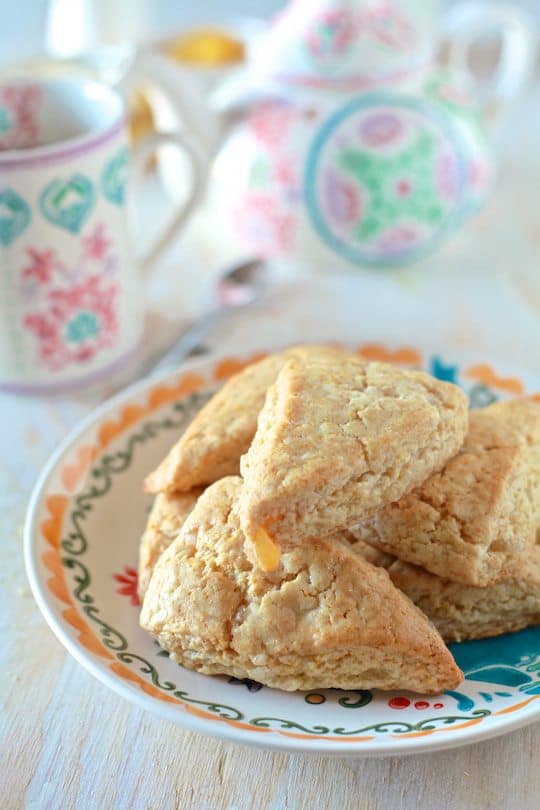 Honey & Ginger Scones - TheNoshery.com