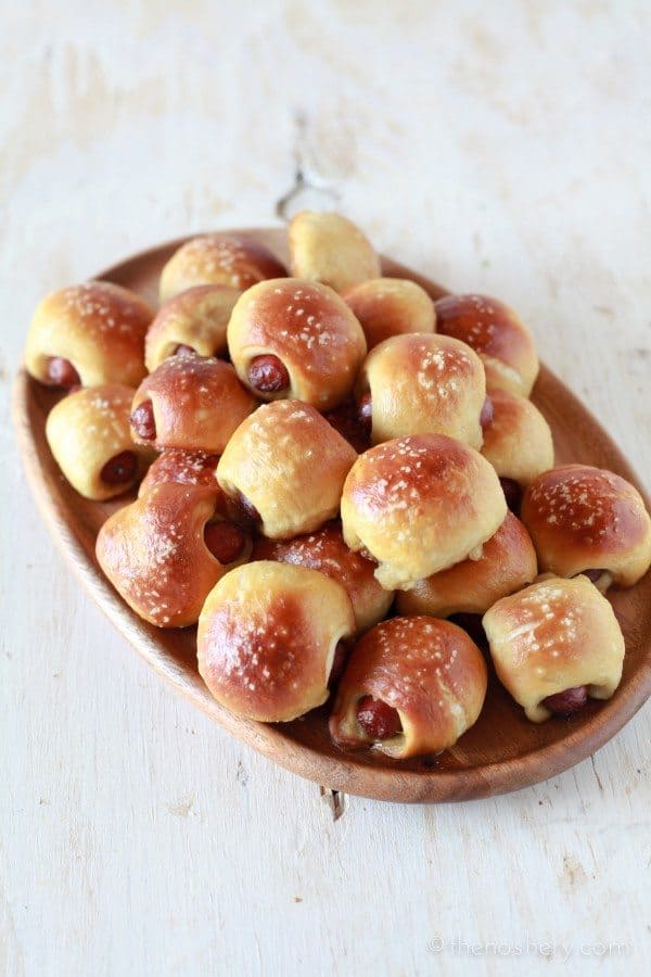 Pretzel Dog Bites - TheNoshery.com