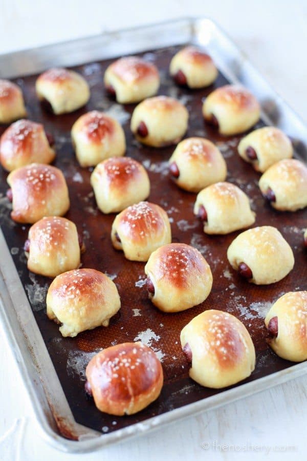 Pretzel Dog Bites - TheNoshery.com