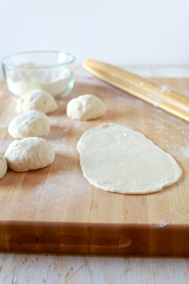 Naan with Curry Butter and Dips | TheNoshery.com