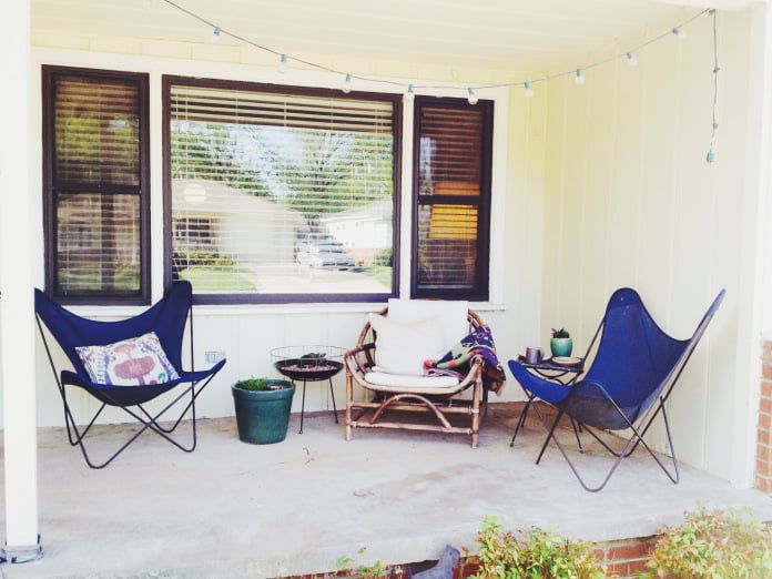 Elements of a good Front Porch by @Retro Den Tulsa - TheNoshery.com #nosheryhomelove