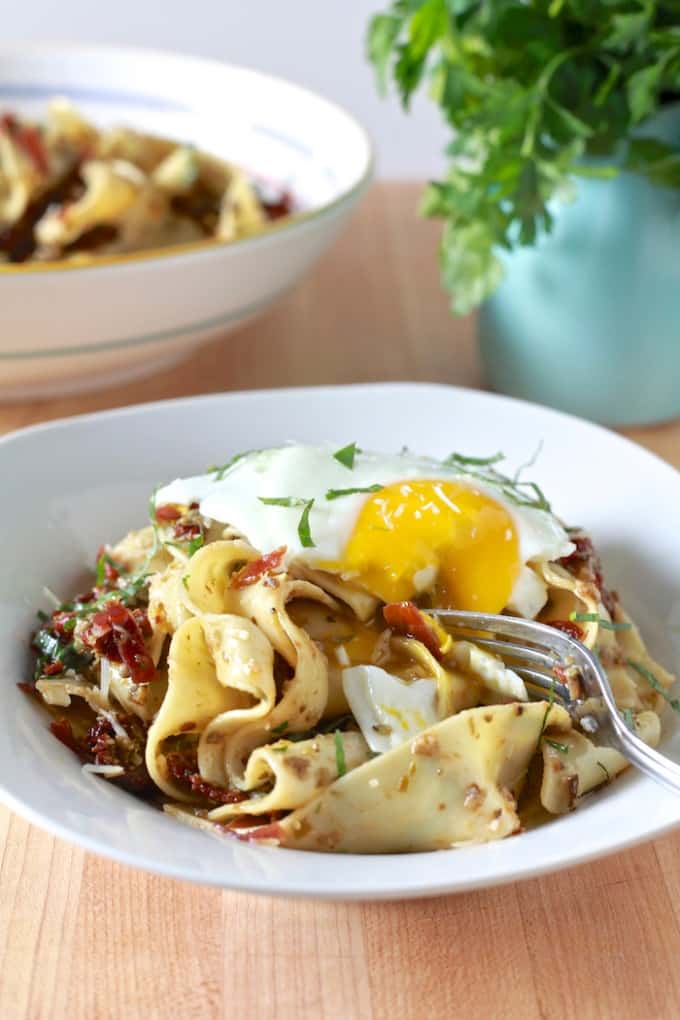 Pappardelle with Black Olive Tapenade 13
