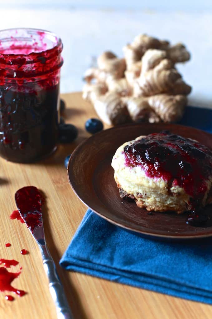 Blueberry Ginger Jam
