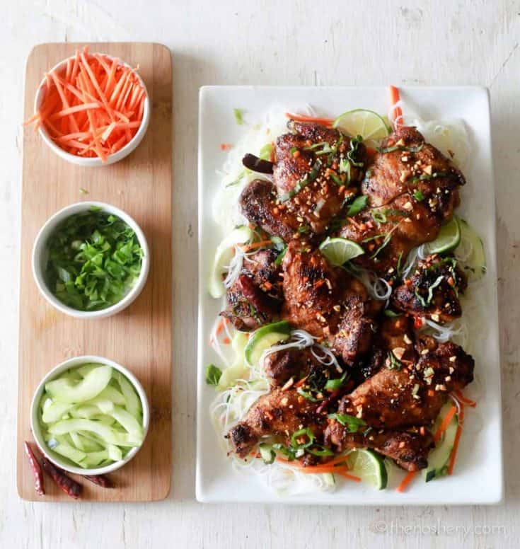 Five Spice Chicken with Vermicelli Noodle Salad