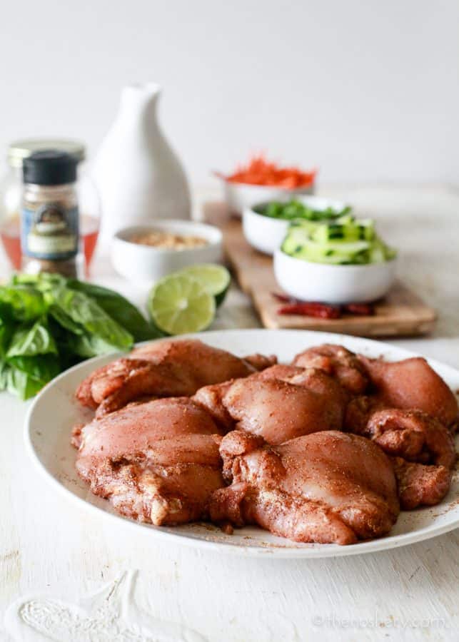 Five Spice Chicken with Vermicelli Noodle Salad The Noshery