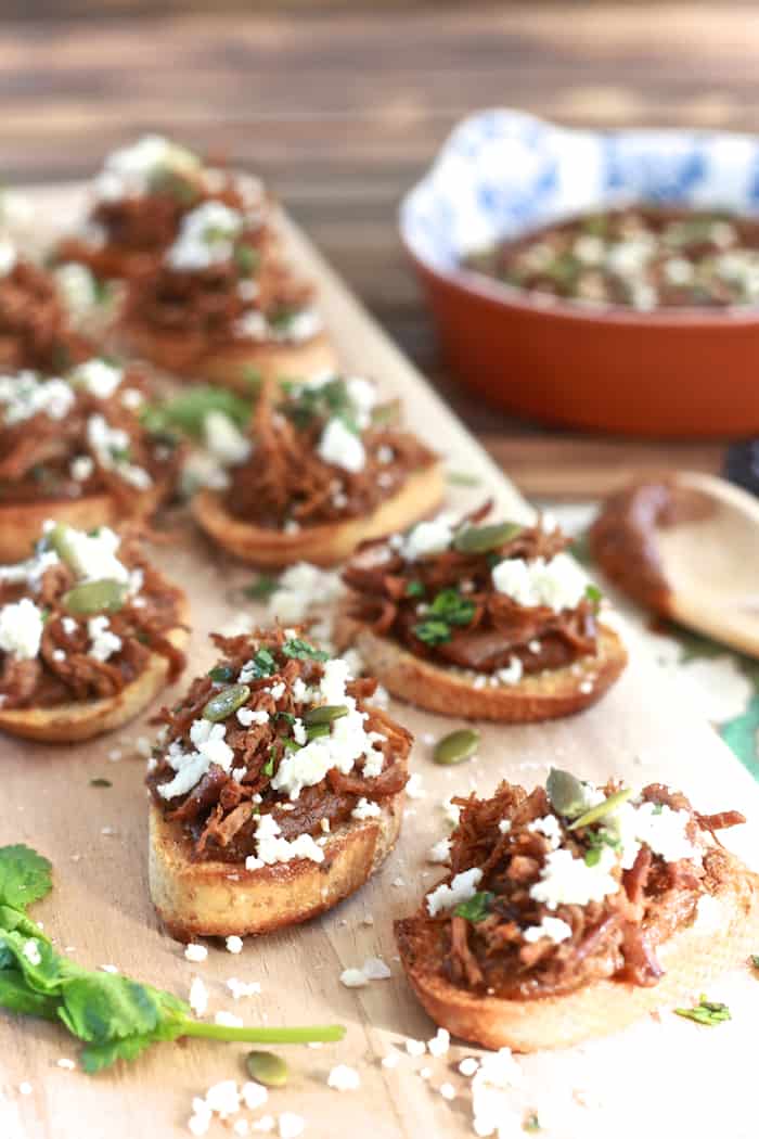 Roasted Pumpkin Mole Spread | TheNoshery.com #pumpkin #pumpkinrecipe #fall