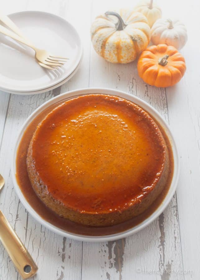 Flan de Calabaza (Pumpkin Flan) - The Noshery