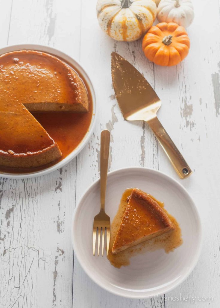 Flan de Calabaza (Pumpkin Flan) - The Noshery