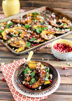 Roasted Hot Madras Acorn Squash - The Noshery