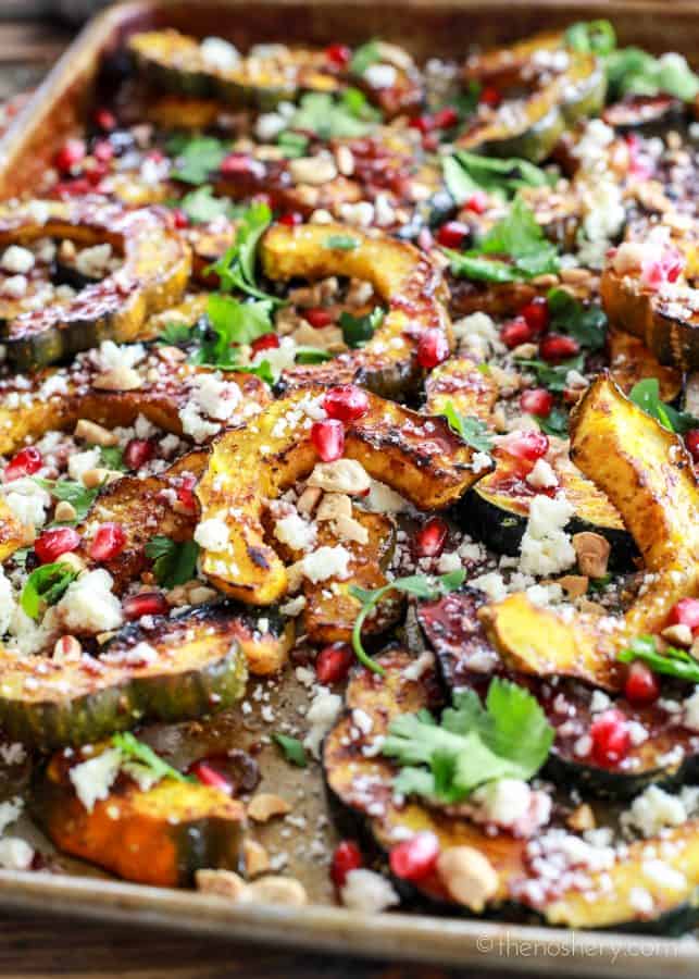 Roasted Hot Madras Acorn Squash | TheNoshery.com