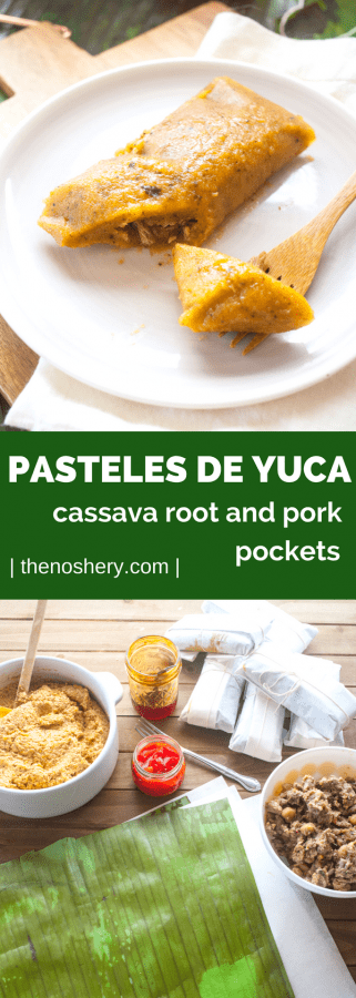Pasteles de Yuca con Cerdo (Puerto Rican Yuca Root & Pork Pockets) | The Noshery