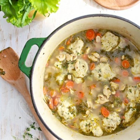 Lemon Chicken and Dumplings-image