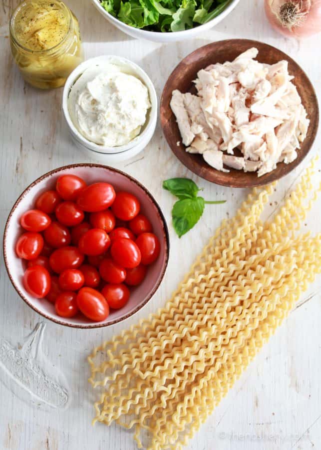 Easy Dinner - Creamy Chicken Artichoke One Pot Pasta | The Noshery