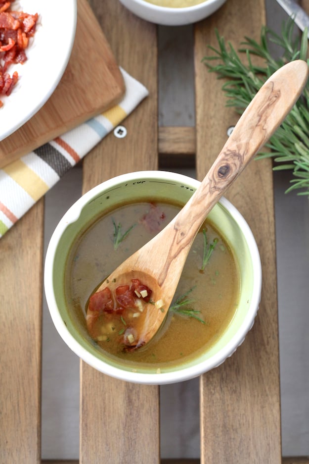 Bacon Sherry Vinaigrette | TheNoshery.com - @thenoshery