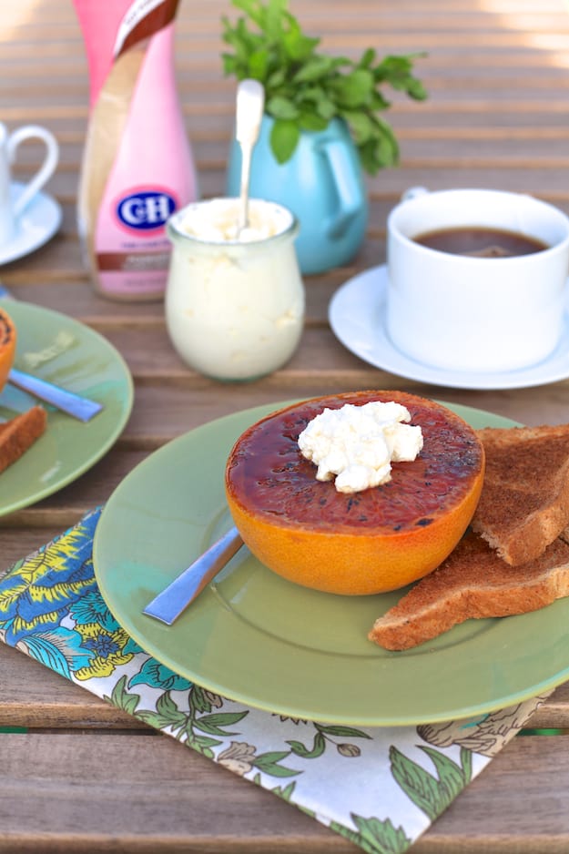 Brûlée Grapefruit