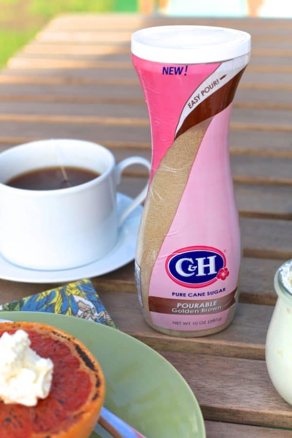 Grapefruit Brûlée with Honey Ginger Cream The Noshery