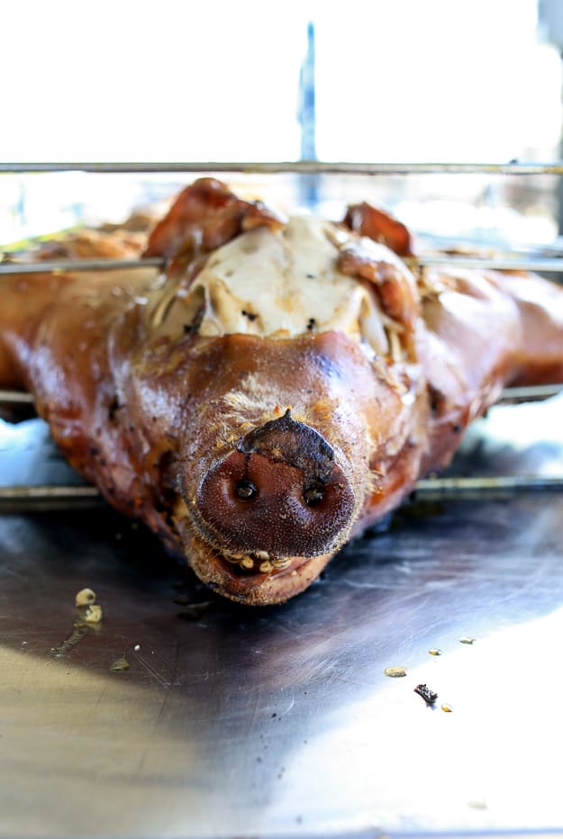 Roasted Whole Pig (Lechón Asado) | TheNoshery.com - @TheNoshery