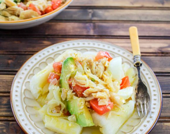 Ensalada de Bacalao (Salted Cod Salad) | The Noshery