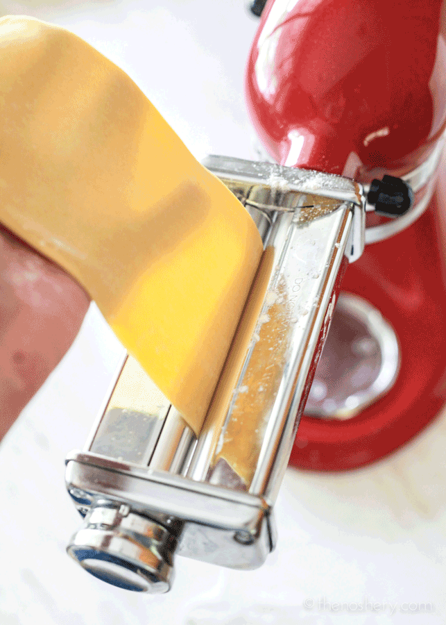 Homemade Pasta | Rolling fresh pasta. | The Noshery