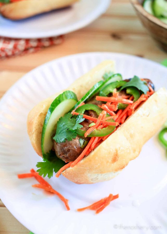 Banh Mi Bratwurst | The Noshery